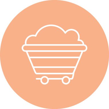 Alışveriş arabasının vektör çizimi