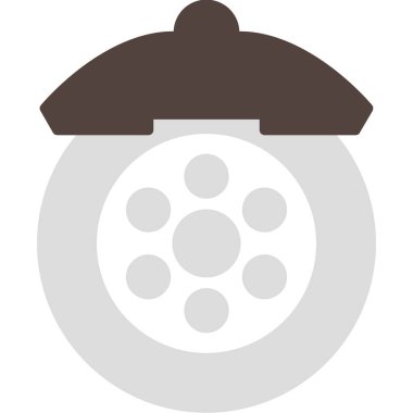 Tek bir simgenin vektör illüstrasyonu