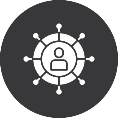 seo modern simgesinin vektör illüstrasyonu