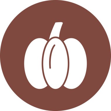 Bir balkabağının vektör çizimi