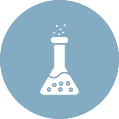 Kimya. Web simgesi basit tasarım