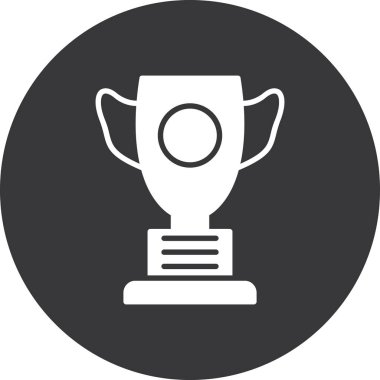 Bardak. Web simgesi basit illüstrasyon