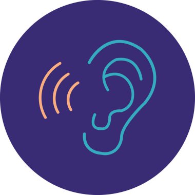 Modern simgenin vektör illüstrasyonu