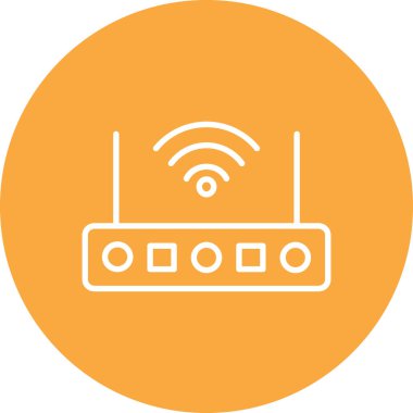 wifi simgesi vektör illüstrasyonu