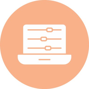 seo modern simgesinin vektör illüstrasyonu