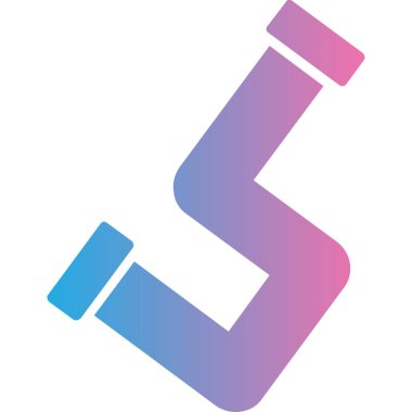 S harfi logo simgesi tasarımı