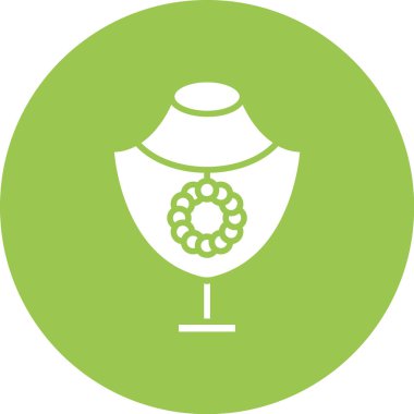 Yeşil cam simgesinin vektör illüstrasyonu