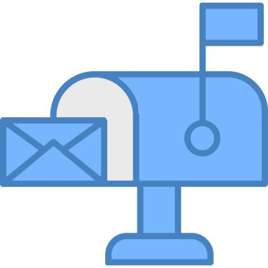 e-posta mektup simgesi ile doldurulmuş - özet biçimi