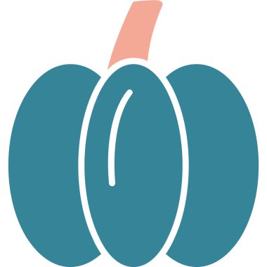 Bir çizgi film mavi biberinin vektör çizimi