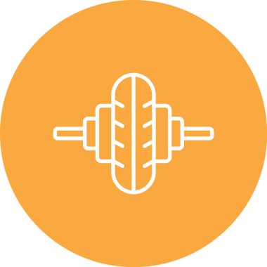 Modern b 'nin vektör illüstrasyonu eksik simgesi