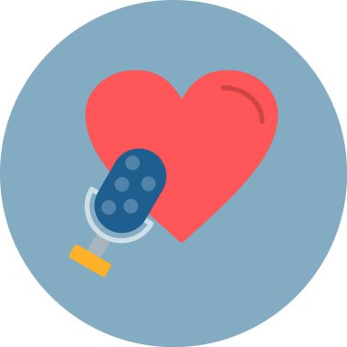 Beyaz arka planda haplı kalp, illüstrasyon, vektör..