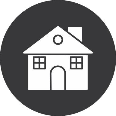 ev simgesi vektör illüstrasyonu