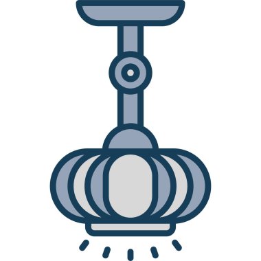 Elektrikli süpürge. Basit simge