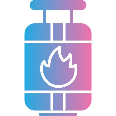 Yangın alev web simgesi