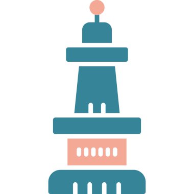 Kek. Web simgesi basit illüstrasyon