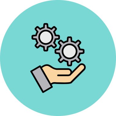 vitesli ellerin vektör simgesi