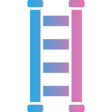 DNA simgesi vektör illüstrasyonu
