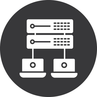 sunucu simgesi çizimi