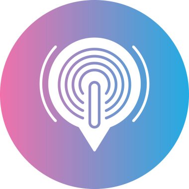 wifi simgesi vektör illüstrasyonu