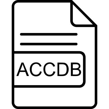 dosya biçimi simgesi, vektör illüstrasyonu