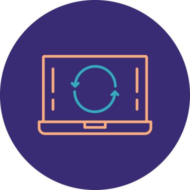 Modern b 'nin vektör illüstrasyonu eksik simgesi