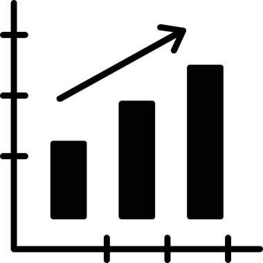 Grafik grafik vektör simgesi