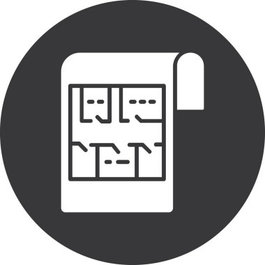 seo modern simgesinin vektör illüstrasyonu