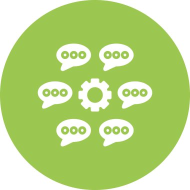 İş ve finans ikonu kavramının vektör illüstrasyonu