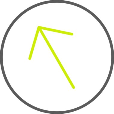 ok simgesinin vektör illüstrasyonu