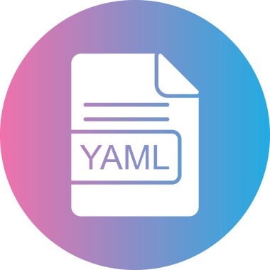 dosya biçimi simgesi, vektör illüstrasyonu