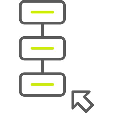 Ağ web simge vektör çizim