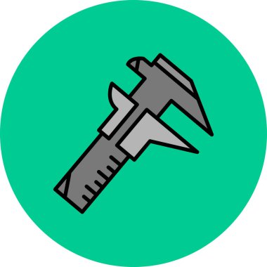 Testere simgesinin vektör illüstrasyonu