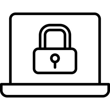 bilgisayar asma kilit simgesi, özet biçimi