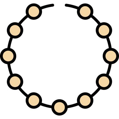 Zincir. Web simgesi basit illüstrasyon