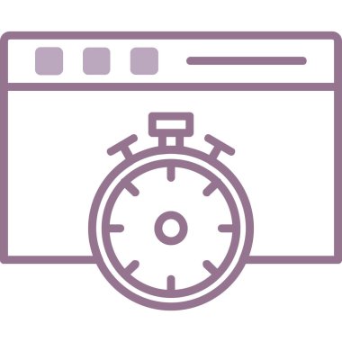 seo modern simgesinin vektör illüstrasyonu