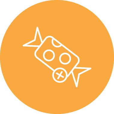 Bir yıldızın vektör illüstrasyonu