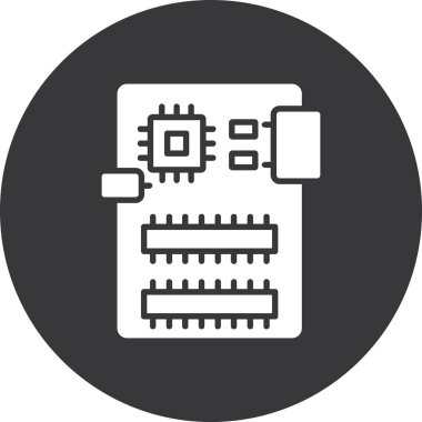 bilgisayar simgesi vektör illüstrasyonu