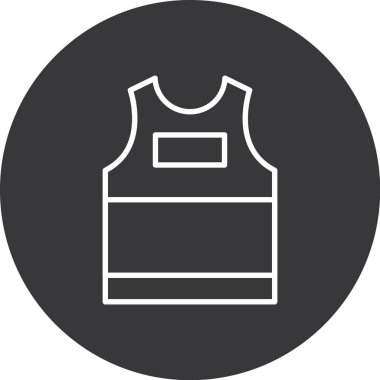 Modern simgenin vektör illüstrasyonu