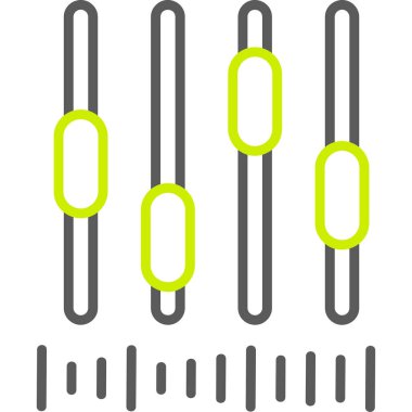 Modern b 'nin vektör illüstrasyonunda termometrenin eksik simgesi
