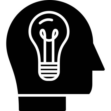 yaratıcı fikirler ampul simgesini katı bir şekilde yakar