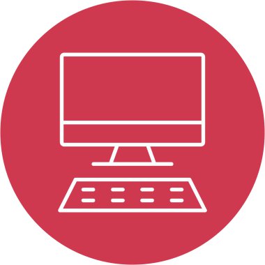 bilgisayar simgesi, vektör illüstrasyonu