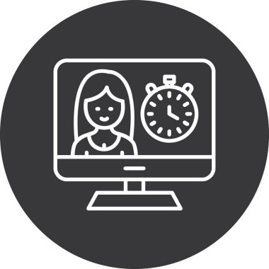seo modern simgesinin vektör illüstrasyonu