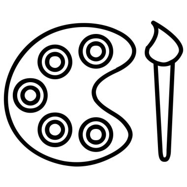 Çizgi film müzik enstrümanının vektör çizimi