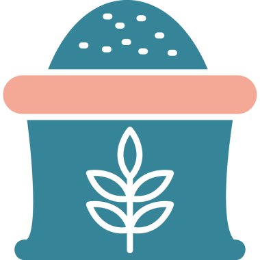 Yemek. Web simgesi basit illüstrasyon