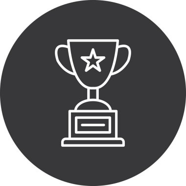 Ödül kupası ödül simgesi