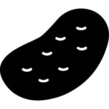 Gıda simgesinin vektör illüstrasyonu