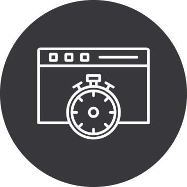 Vektör illüstrasyonu, modern simge