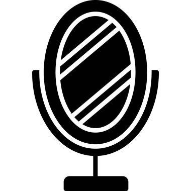 mikrofon simgesi, vektör illüstrasyonu