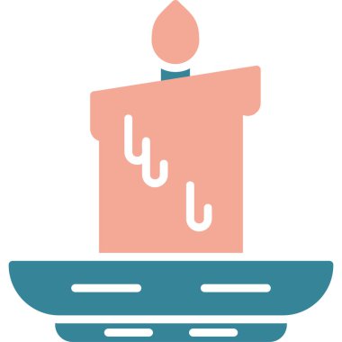 Mum. Web simgesi basit illüstrasyon