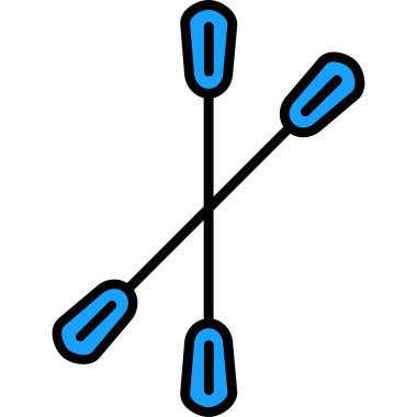 Çubuk şeker ikonu. özet kamış vektör simgesi rengi düz izole
